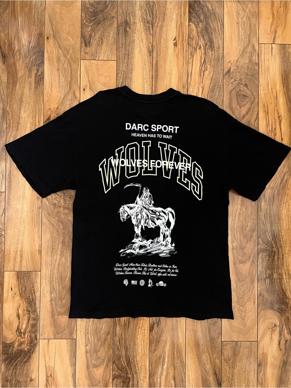 Darc Sport Heaven Has To Wait Wolves Forever T-shirt